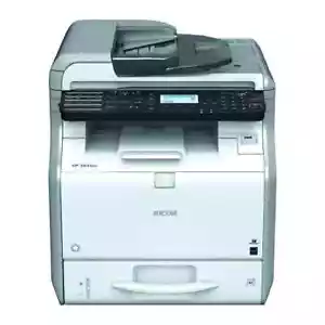 RICOH SP 3600SF AIO DUPLEX NETWORK USB FAST 30PPM 600DPI A4 MONO LASER PRINTER - Picture 1 of 5