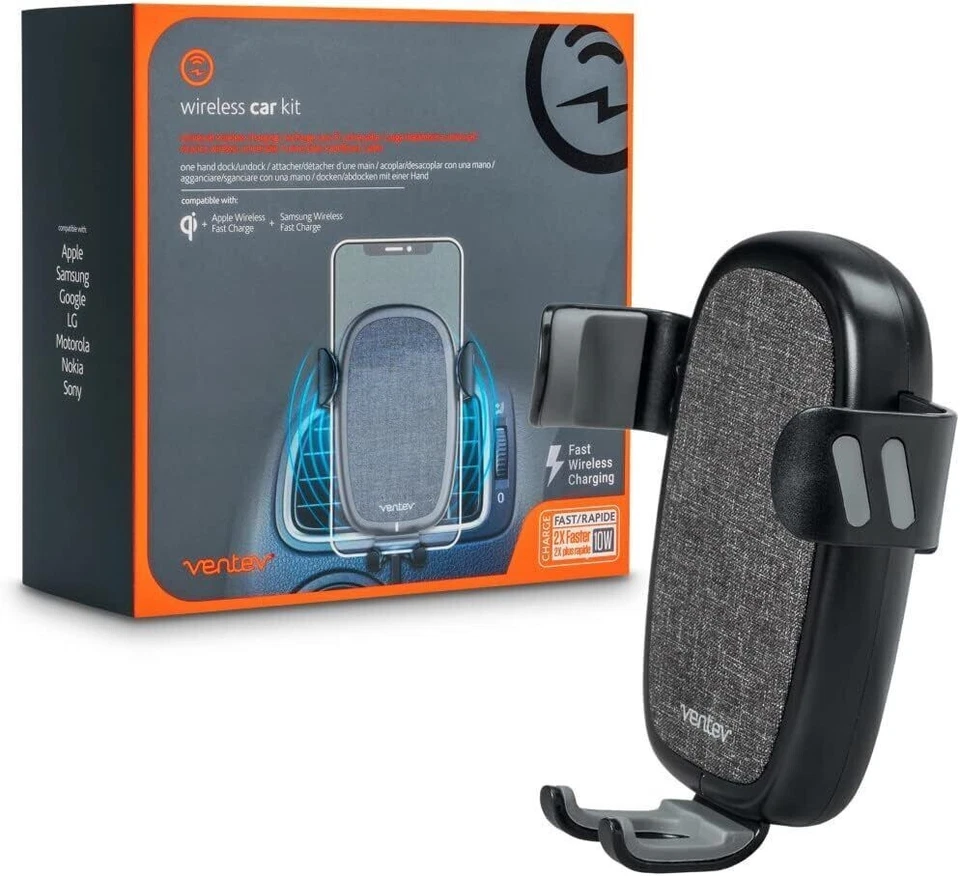 Ventev V255353 Wireless Car Charging Vent Mount Kit