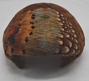 Beautiful Vintage Pheasant Feather Hat. One Size Fits All. Kentucky Derby Hat? - Picture 1 of 5