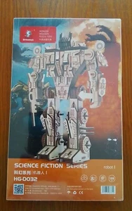 Birkeetoys Hongtai Holzpuzzle Science Fiction HG-DO32 | Lernroboter - Bild 1 von 2