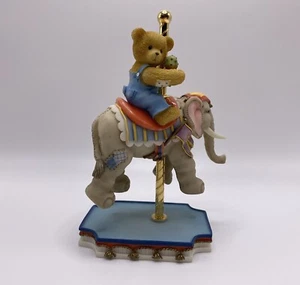 Cherished Teddies~Ivan~1999~"Ready To Go" Elephant Carousel Travel~Reg #9 R2/187 - Picture 1 of 13