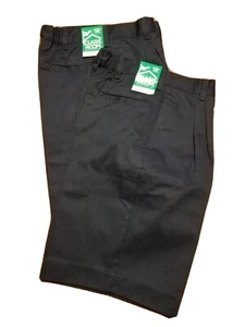 2 PAIR BOYS CLASSROOM NAVY BLUE DURABLE SCHOOL UNIFORM SHORTS SIZE 12 - Picture 1 of 4