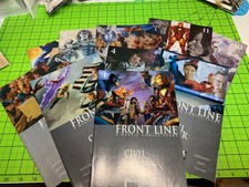 CIVIL WAR FRONT LINE #1,2,4,5,6,7,8,9,10,11 MARVEL IRON MAN LOT OF 10