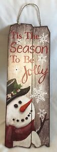 ‘‘Tis The Season To Be Jolly - LED Light Up - Hanging Decoration - Brand New