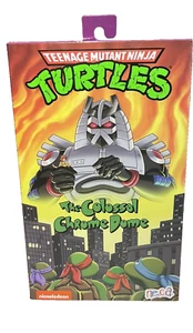 NECA TMNT Colossal Chrome Dome Teenage Mutant Ninja Turtles Figur NEU & OVP - Bild 1 von 3