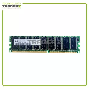 LOT OF 2 MT9VDDT3272AY-40BG4 Micron 256MB PC3200 DDR-400MHz Single Rank Memory - Picture 1 of 1