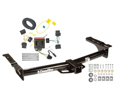 Trailer Tow Hitch For 08-14 Ford Van E150 E250 E350 Super Duty w/ Wiring Harness - Image 1 of 4