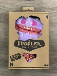 NEW! Fuggler Funny Ugly Monster - Budgie Edition 9" - Grin Grin Plush #34 Purple - Picture 1 of 6