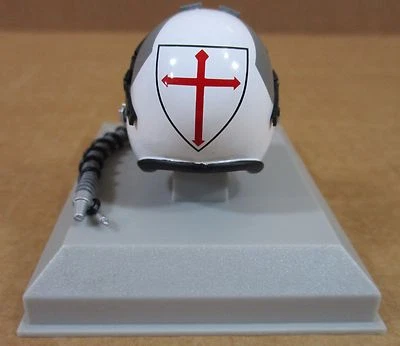 CDC Armour Pilot Helmet U.S. Marines “Smokes” Die-Cast 1:8 Scale! NEW Art #6060 - Image 1 of 4