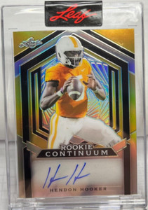 Hendon Hooker 2023 Leaf Rookie Continuum Autograph Auto #'d 66/102 - TENNESSEE