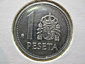 MONEDAS DE "UNA PESETA"- DE ALUMINIO NUEVAS..-lote de cien monedas - - Imagen 1 de 1