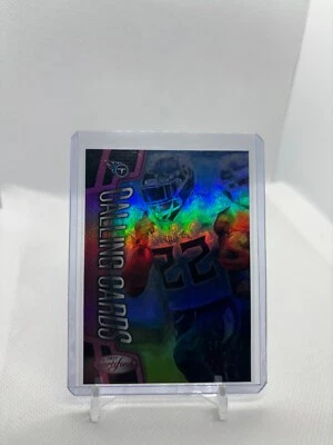 2023 Panini Certified Derrick Henry Calling Cards Pink /199 Titans #CALL-1 - Image 1 of 2