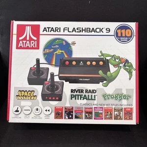 ATARI Flashback 9 Retro Konsole 110 integrierte Spiele + 2 Controller ~ HDMI - Bild 1 von 4