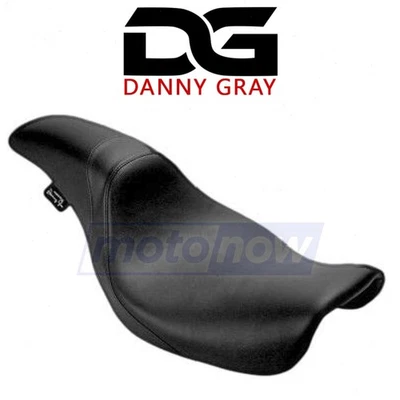 Danny Gray Shorthop 2-Up XL Seat for 2007-2017 Harley Davidson FXDB Street ny - Imagem 1 de 4