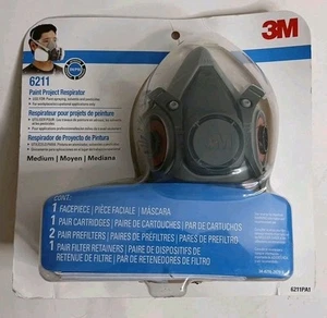 3M Sicherheitsfarbe Projekt Atemschutzmaske Größe Medium - Bild 1 von 3