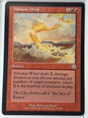 Volcanic Wind -  Mercadian Masques - Magic the Gathering MTG Nice! - Image 1 of 3