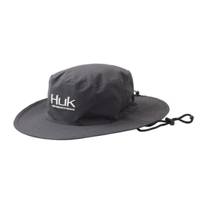 Sombrero de cubo HUK de grafito sólido Boonie para hombre protección solar nuevo con etiquetas - Imagen 1 de 3