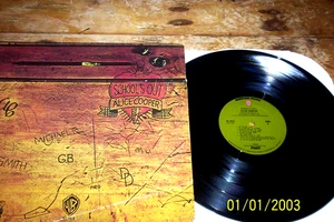 ALICE COOPER ( SCHOOL'S OUT ) ORIG green label 1973 WB VINYL LP vg+ - Imagen 1 de 1