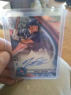 2024 Bowman's Best - Best of 2024 Autographs Matt Shaw #B24-MS (AU, RC) - Image 1 of 4