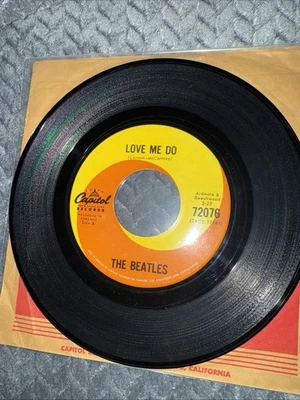 BEATLES Very Rare 1962 -63 P.S.I LOVE You /Love ME DO #72076 Capitol of Canada - - Image 1 of 4