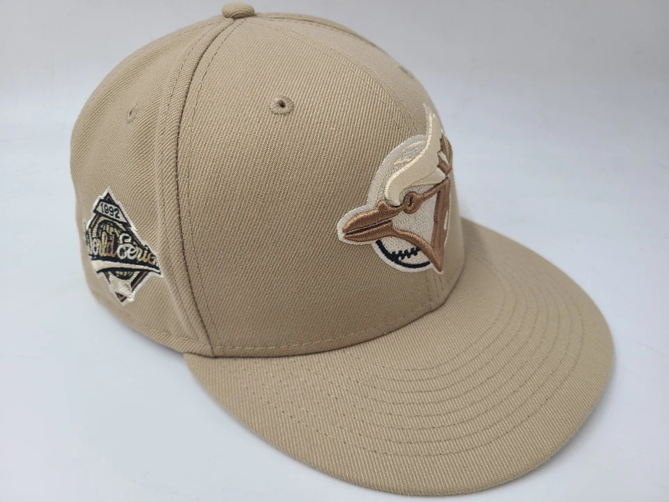 Toronto Blue Jays 1992 World Series Patch New Era 59Fifty Fitted 7 7/8 Hat Cap - Image 1 of 4