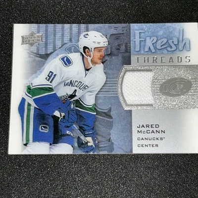 JARED McCANN Rookie Jersey 2015-16 UD Ice Fresh Threads Free Comb Ship - Image 1 of 2