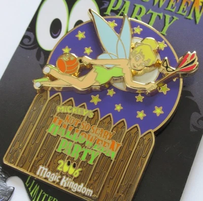 Prendedor Campanilla Fiesta Halloween Mickey Not So Scary 2006 LE 2000 Disney WDW Nuevo Foto 1 de 4