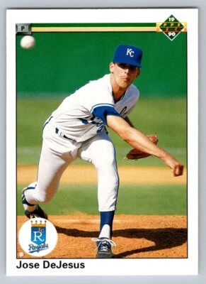 1990 Upper Deck # 255 - Jose DeJesus - Kansas City Royals - Image 1 of 2