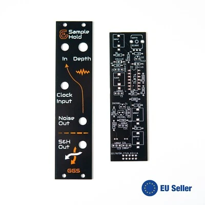 Sample & Hold (S&H) / Random Module / PCB & Front Panel / Eurorack / White Noise - Image 1 of 4