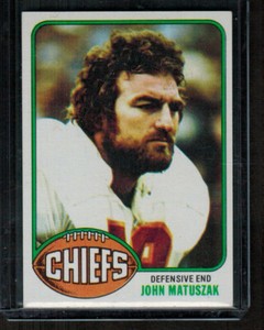 1976 Topps Football No. 403, John Matuszak, Kansas City Chiefs, In Near Mint 