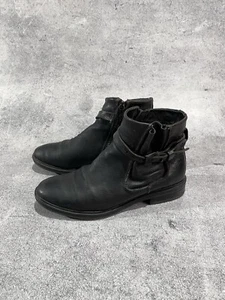 Vintage A.S. 98 Boots Shoes Leather Italy Style Rick Owens Size 39 - Picture 1 of 8