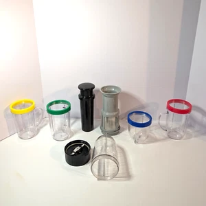 Replacement Parts Set with Cups, Compatible with Magic Bullet, Rings, Blade More - Picture 1 of 18