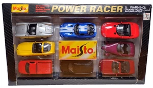 1997 Maisto Power Racer 8 Motorized Die-Cast Car Box Set #22009 - Bild 1 von 7