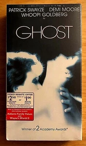 GHOST (1990)—1993 VHS VIDEOCASSETTE—McDONALD'S WATERMARK—READY TO GRADE—SEALED - Picture 1 of 2