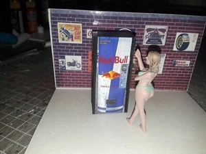 Máquina expendedora RedBull 1:24 y 1:25 para artículos accesorios de diorama - Imagen 1 de 3