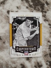 2015 Panini Cooperstown Stan Musial Gold #'d/5