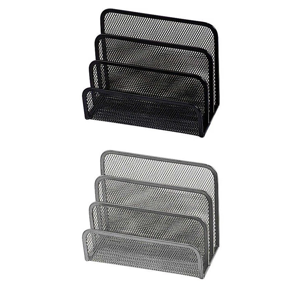 Briefständer Briefhalter Drahtablage Metalldraht mit 3 Fächern - Bild 1 von 1