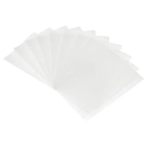 PVC Suave Crédito Tarjeta Fundas,50 Paquetes Largo Lado Apertura ,Blanco - Imagen 1 de 5
