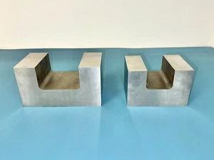 2x Spann-Prisma Prismen-Auflage Spannmittel Fräsmaschine - Bild 1 von 16