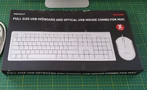 Macally QKEYCOMBO USB Kabelgebunden Tastatur / Maus Set for Mac QWERTY US _0.7_5 - Bild 1 von 5