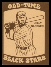 1974 Laughlin Old Time Black Stars Baseball #7 Floyd Gardner EX/MT