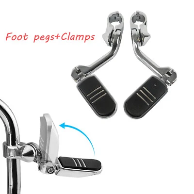 Подножка для шоссе 1-1/4 дюйма подножки для Harley Davidson Street Glide Road Glide - Изображение 1 из 4