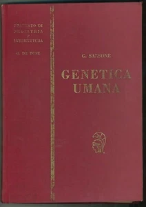 "GENETICA UMANA" G,Sansone, Minerva 1969 - Picture 1 of 1