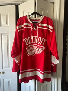 Henrik Zetterberg Detroit Red Wings 2014 Winter Classic Reebok NHL Jersey XXL - Picture 1 of 7