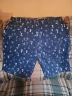 Sz 38 Plugg Flex Beach Shorts 2 Buttoned Pockets In Back-Ancors Away! Smoke Free