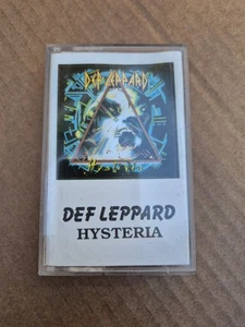 Def Leppard - Hysteria  Cassette Tape Bootleg - Picture 1 of 5