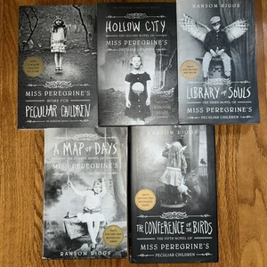 Miss Peregrine's Home For Peculiar Children 5 Book Lot Ransom Riggs - Picture 1 of 17