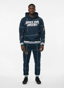 Jackson State University AACA Tracksuit Set Vintage 90s Style HBCU Sweatsuit - Picture 1 of 19
