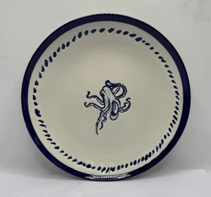Blue Sky Ceramics Clayworks Octopus 7.5" Plate Under the Sea Arthur Goldmine 2 - Picture 1 of 3