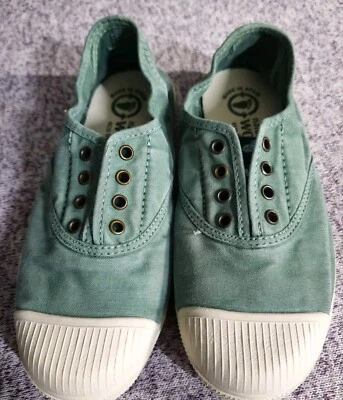 Natural World Eco Friendly Verde Pálido 100% Algodón Orgánico Unisex Niños Talla 35 Foto 1 de 4